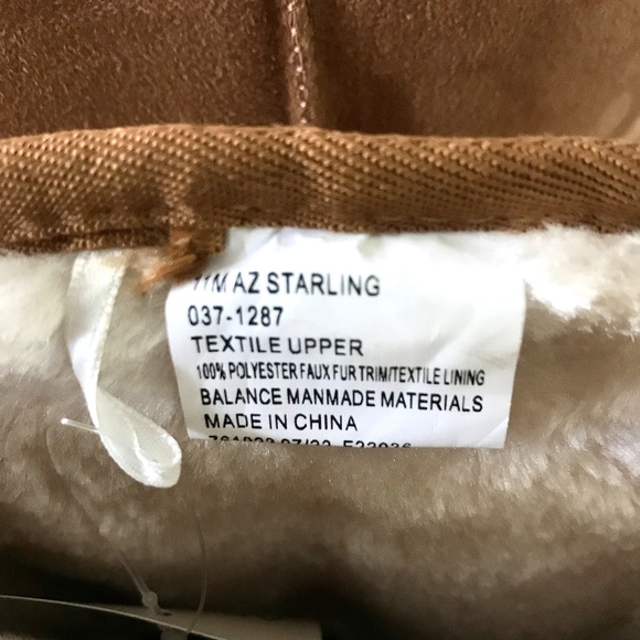 Arizona Jean Co. Starling Cognac Faux Suede Bootie - Picture 9 of 12